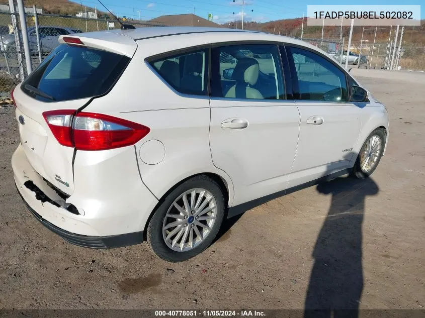 2014 Ford C-Max Hybrid Sel VIN: 1FADP5BU8EL502082 Lot: 40778051