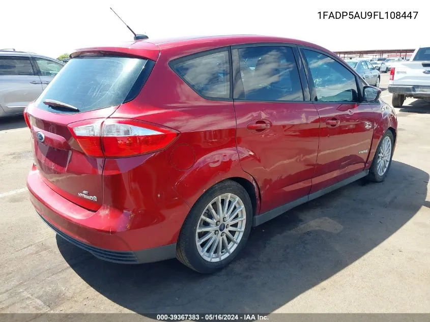 2015 Ford C-Max Hybrid Se VIN: 1FADP5AU9FL108447 Lot: 39367383