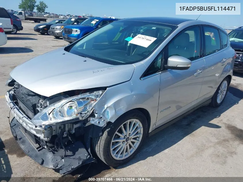 1FADP5BU5FL114471 2015 Ford C-Max Hybrid Sel