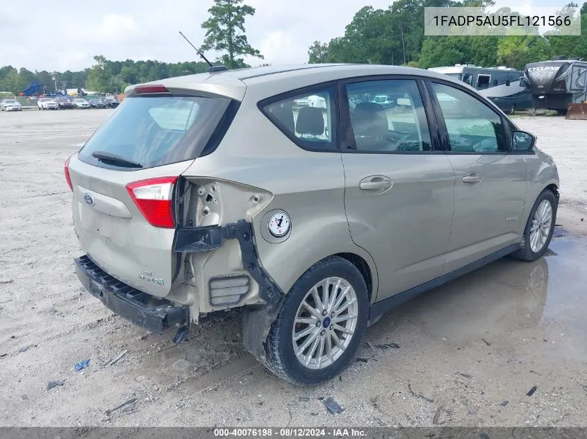 2015 Ford C-Max Hybrid Se VIN: 1FADP5AU5FL121566 Lot: 40076198