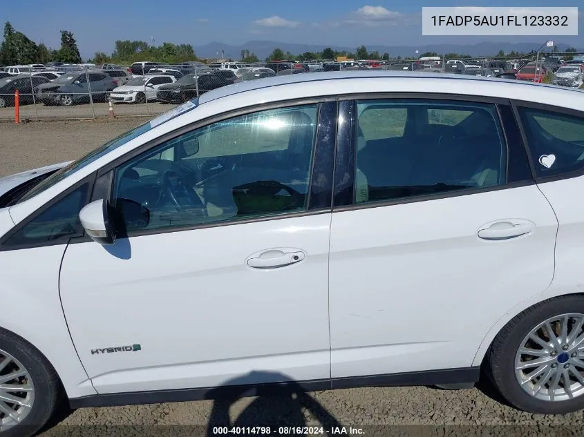 1FADP5AU1FL123332 2015 Ford C-Max Hybrid Se