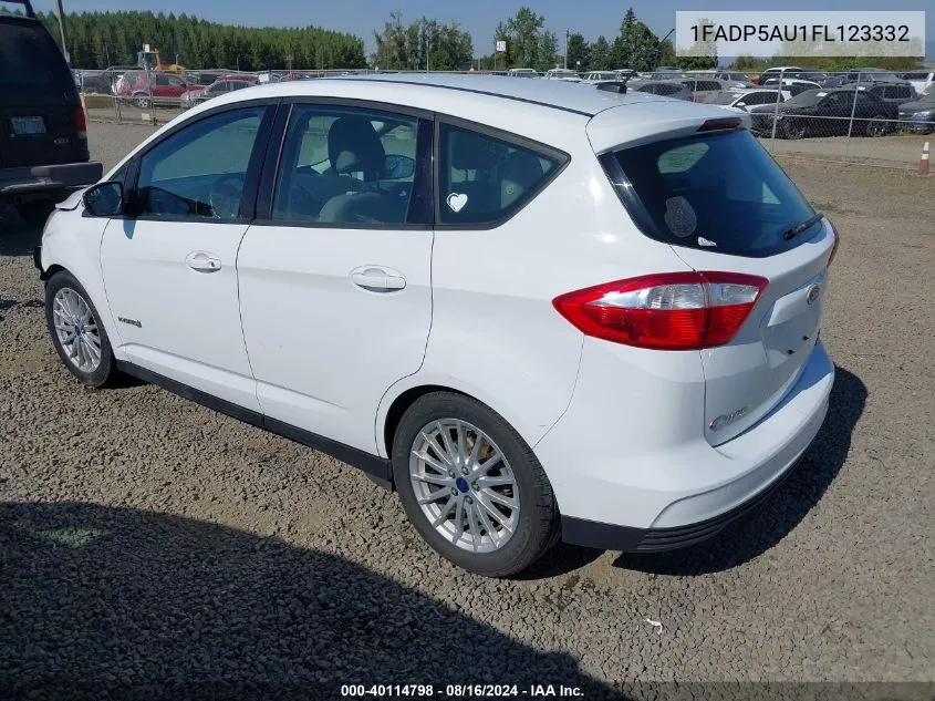 1FADP5AU1FL123332 2015 Ford C-Max Hybrid Se