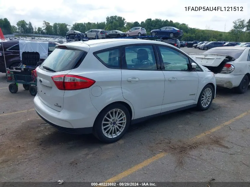 2015 Ford C-Max Hybrid Se VIN: 1FADP5AU4FL121512 Lot: 40223882