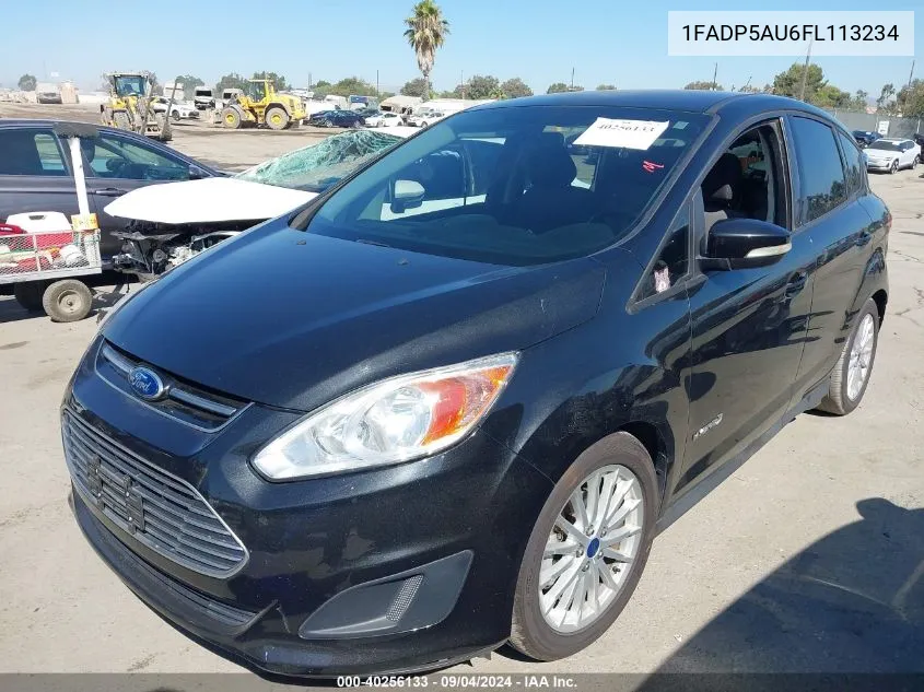 2015 Ford C-Max Hybrid Se VIN: 1FADP5AU6FL113234 Lot: 40256133