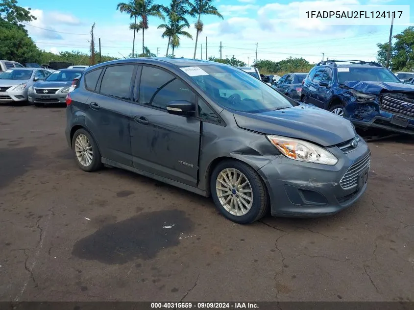 2015 Ford C-Max Hybrid Se VIN: 1FADP5AU2FL124117 Lot: 40315659