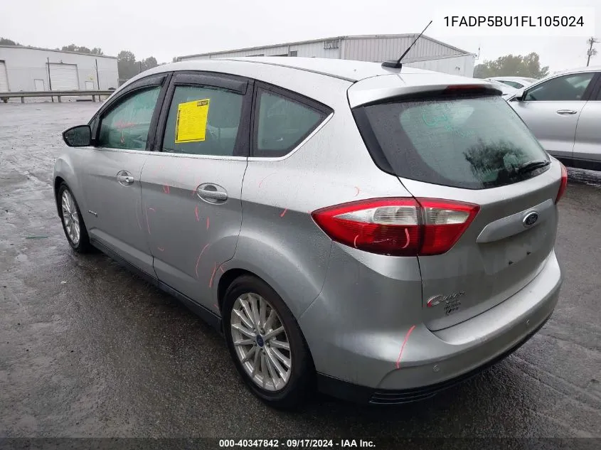 1FADP5BU1FL105024 2015 Ford C-Max Hybrid Sel