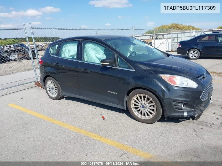 2015 Ford C-Max Hybrid Sel VIN: 1FADP5BU0FL117309 Lot: 40397078