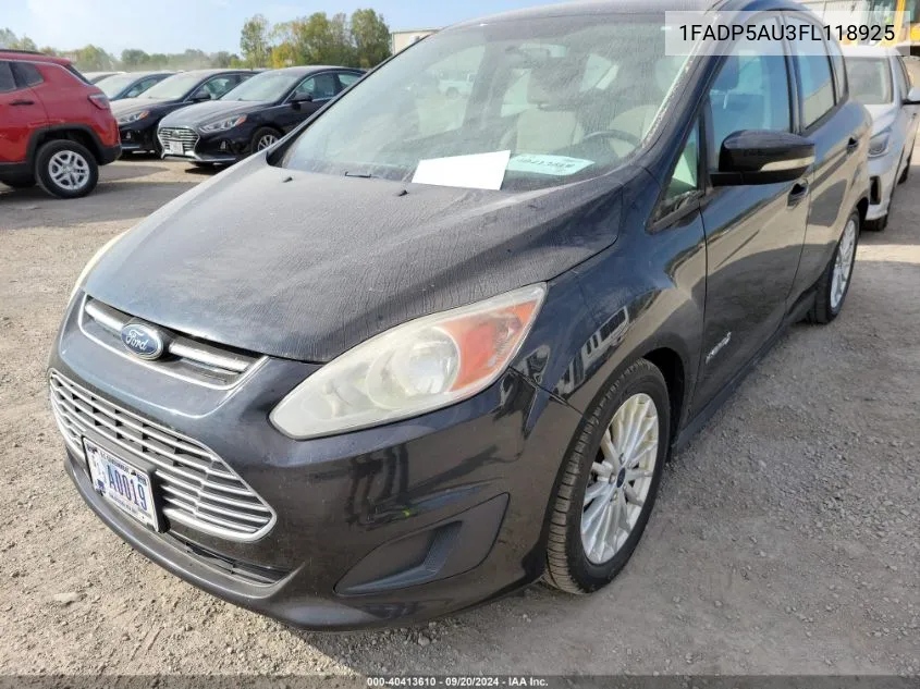 1FADP5AU3FL118925 2015 Ford C-Max Hybrid Se