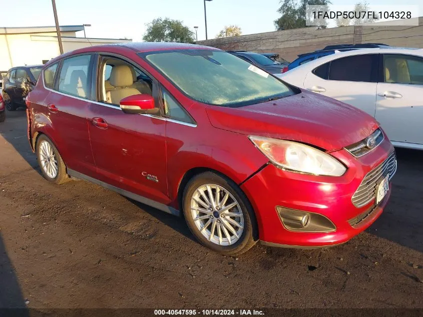 2015 Ford C-Max Premium Sel VIN: 1FADP5CU7FL104328 Lot: 40547595