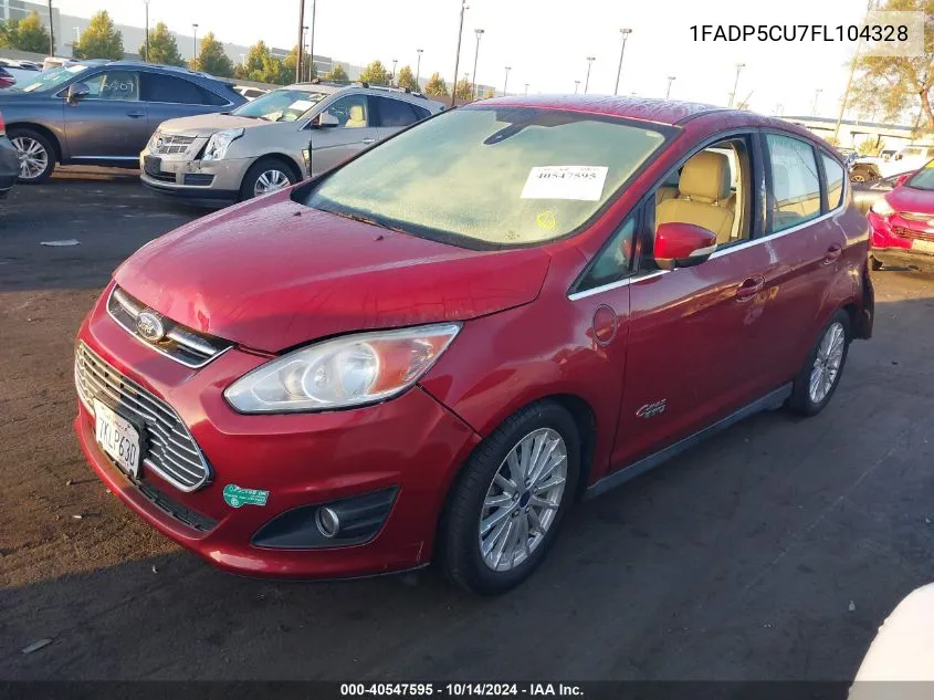 2015 Ford C-Max Premium Sel VIN: 1FADP5CU7FL104328 Lot: 40547595