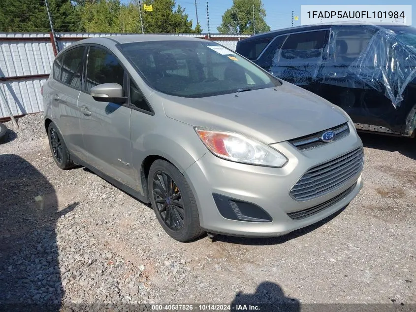 2015 Ford C-Max Hybrid Se VIN: 1FADP5AU0FL101984 Lot: 40587826