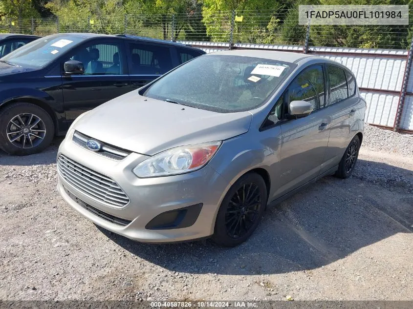 2015 Ford C-Max Hybrid Se VIN: 1FADP5AU0FL101984 Lot: 40587826