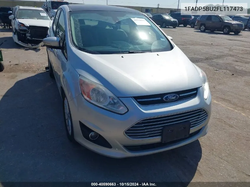 2015 Ford C-Max Hybrid Sel VIN: 1FADP5BU2FL117473 Lot: 40590663