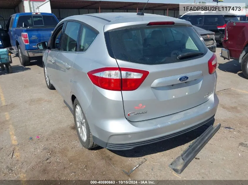 2015 Ford C-Max Hybrid Sel VIN: 1FADP5BU2FL117473 Lot: 40590663