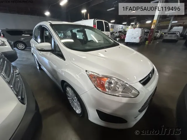 2015 Ford C-Max Hybrid Se VIN: 1FADP5AU0FL119496 Lot: 40613900