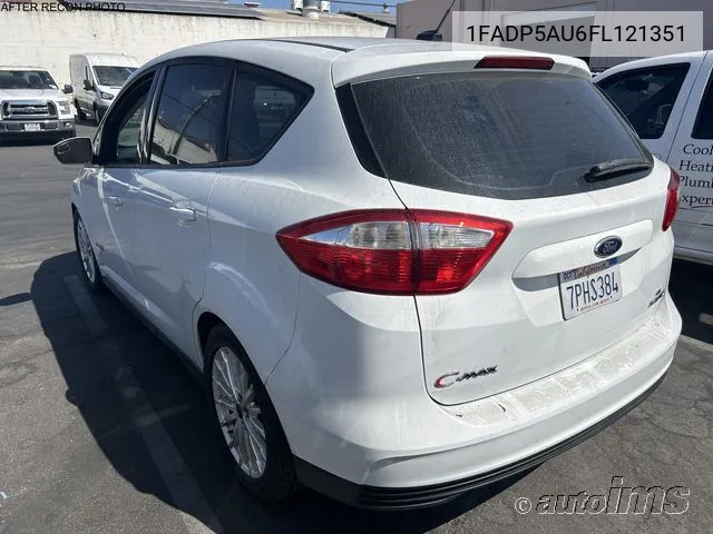 2015 Ford C-Max Hybrid Se VIN: 1FADP5AU6FL121351 Lot: 40613903