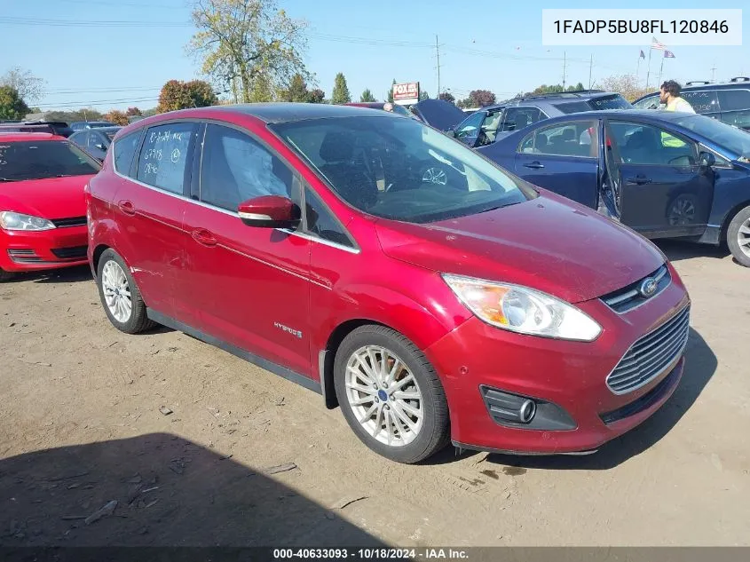 2015 Ford C-Max Hybrid Sel VIN: 1FADP5BU8FL120846 Lot: 40633093