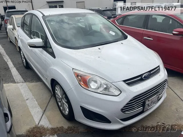 2015 Ford C-Max Hybrid Se VIN: 1FADP5AU7FL119477 Lot: 40733574