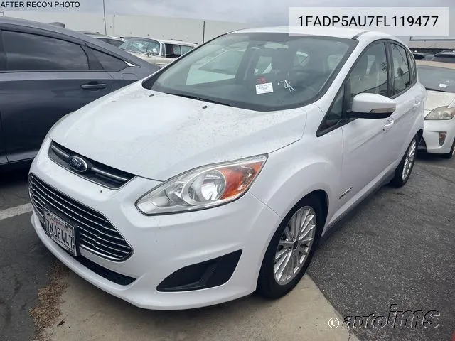 2015 Ford C-Max Hybrid Se VIN: 1FADP5AU7FL119477 Lot: 40733574