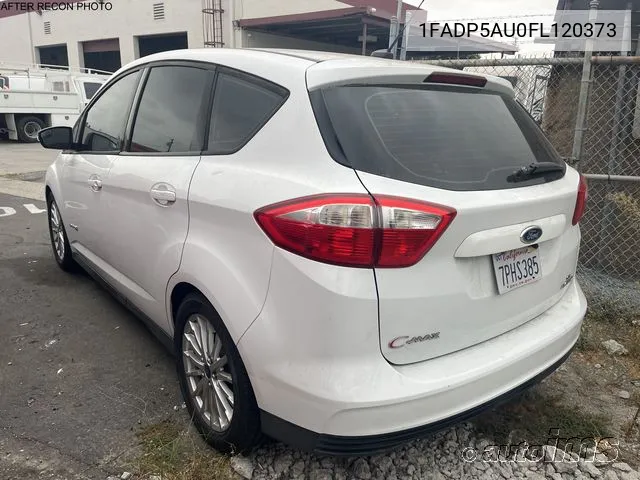 2015 Ford C-Max Hybrid Se VIN: 1FADP5AU0FL120373 Lot: 40733575