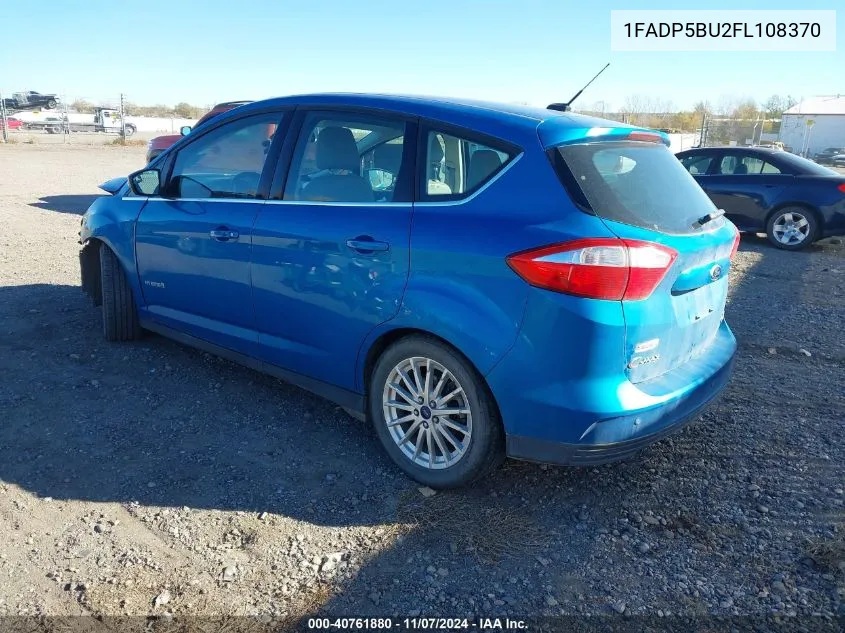 1FADP5BU2FL108370 2015 Ford C-Max Hybrid Sel