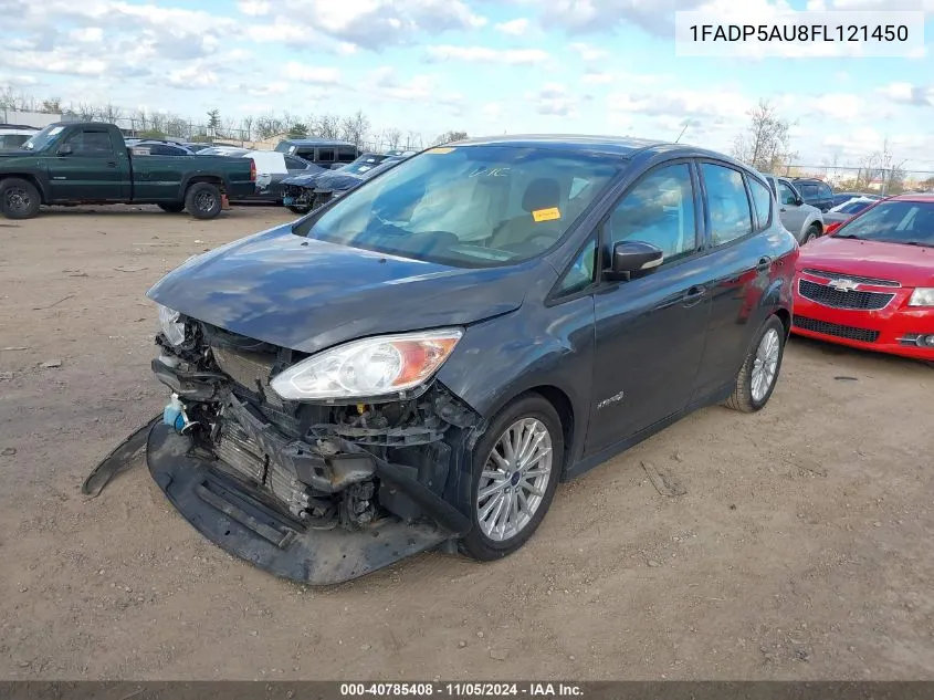 2015 Ford C-Max Hybrid Se VIN: 1FADP5AU8FL121450 Lot: 40785408