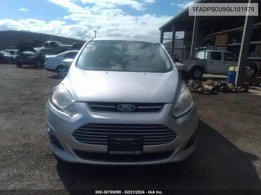 2016 Ford C-Max Energi Sel VIN: 1FADP5CU9GL101979 Lot: 38785090