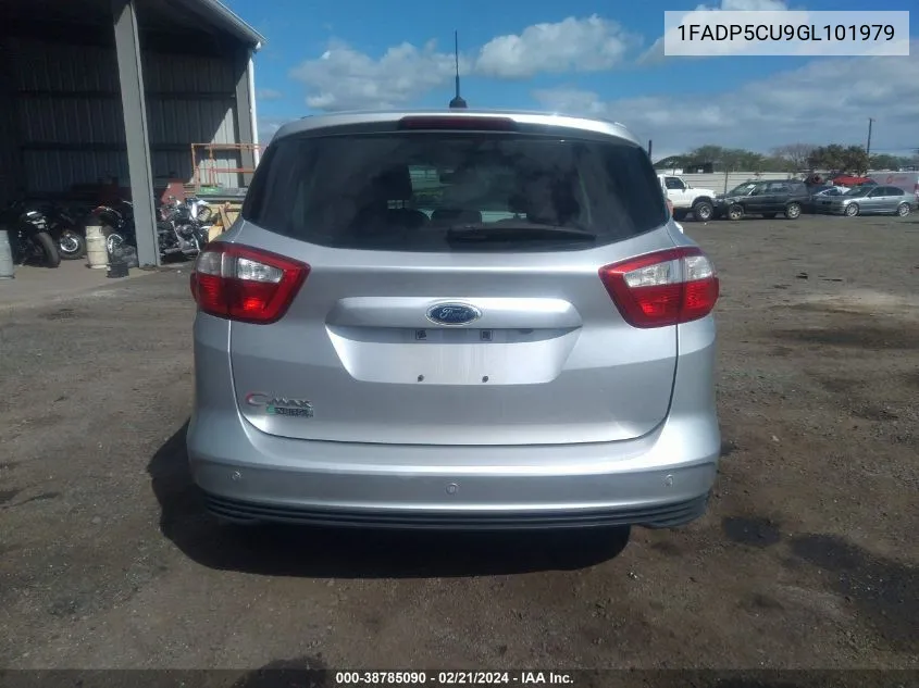 2016 Ford C-Max Energi Sel VIN: 1FADP5CU9GL101979 Lot: 38785090