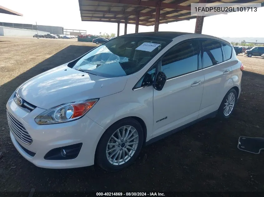 1FADP5BU2GL101713 2016 Ford C-Max Hybrid Sel