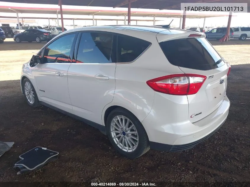 1FADP5BU2GL101713 2016 Ford C-Max Hybrid Sel