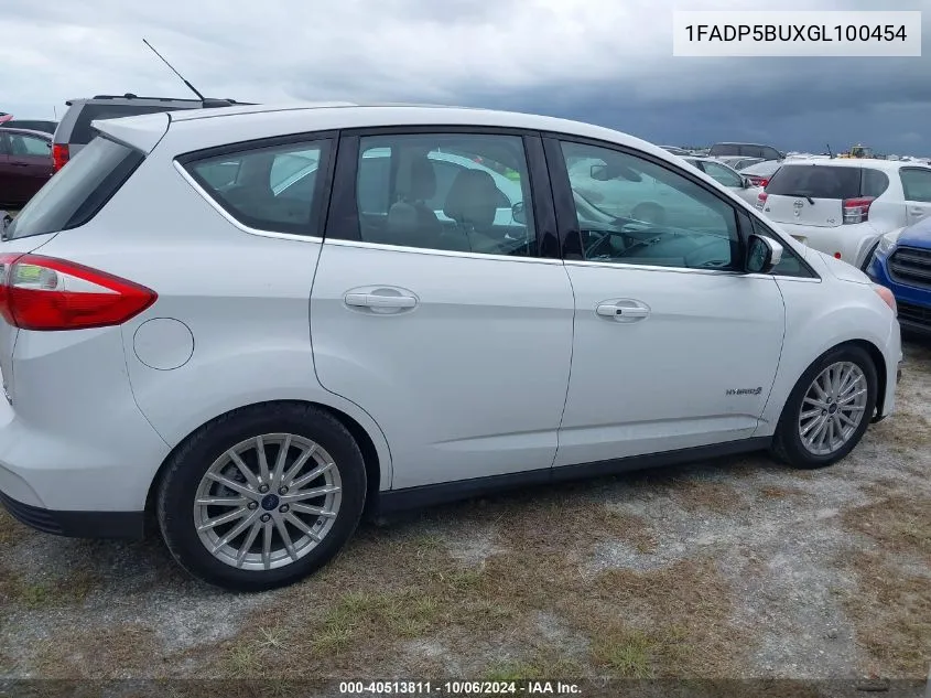 2016 Ford C-Max Sel VIN: 1FADP5BUXGL100454 Lot: 40513811