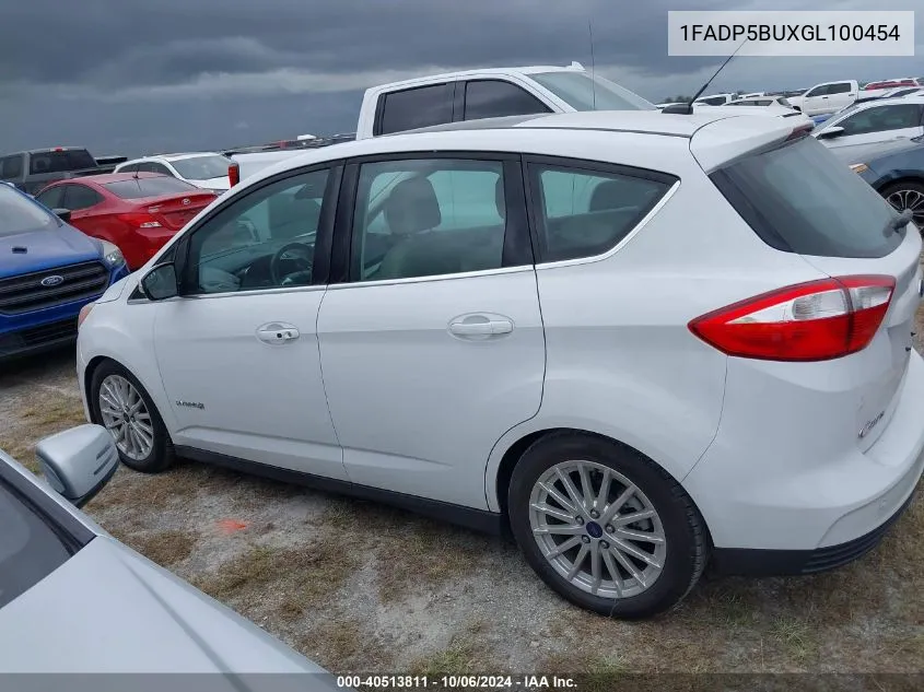 2016 Ford C-Max Sel VIN: 1FADP5BUXGL100454 Lot: 40513811