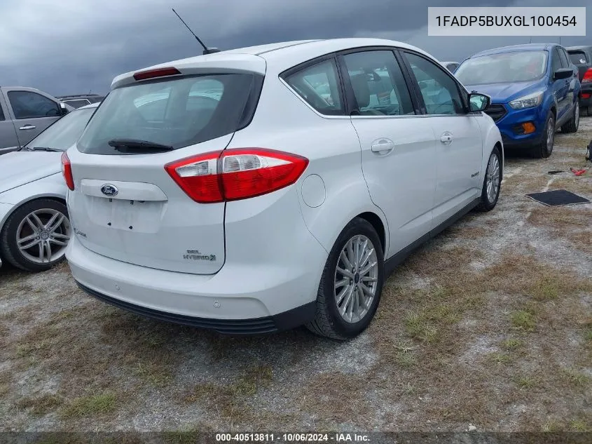 2016 Ford C-Max Sel VIN: 1FADP5BUXGL100454 Lot: 40513811