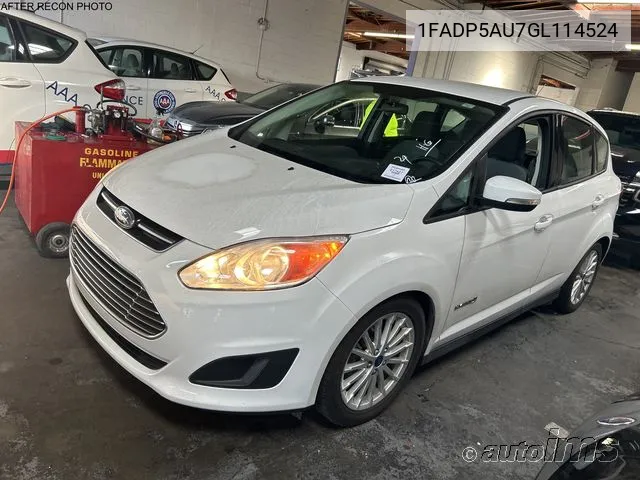 2016 Ford C-Max Hybrid Se VIN: 1FADP5AU7GL114524 Lot: 40613898