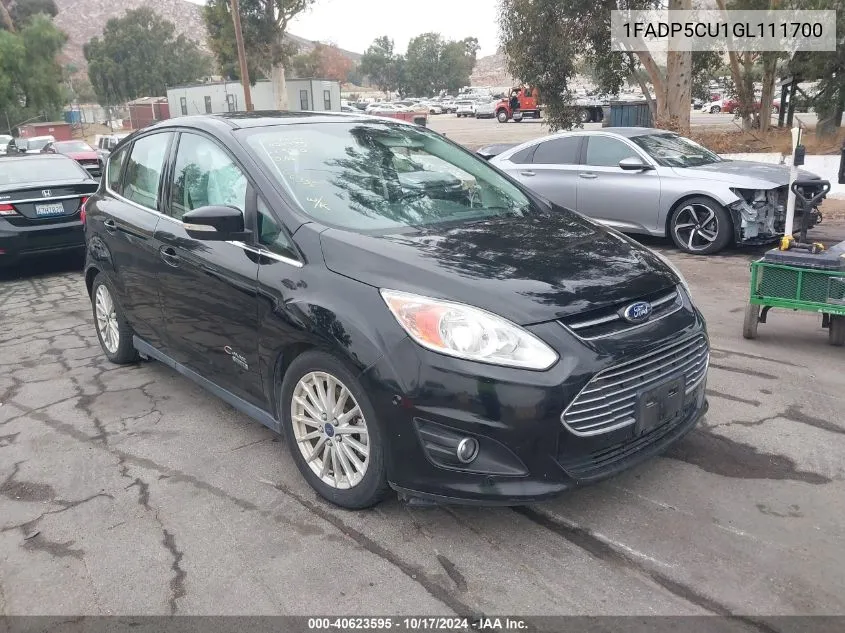 2016 Ford C-Max Premium Sel VIN: 1FADP5CU1GL111700 Lot: 40623595