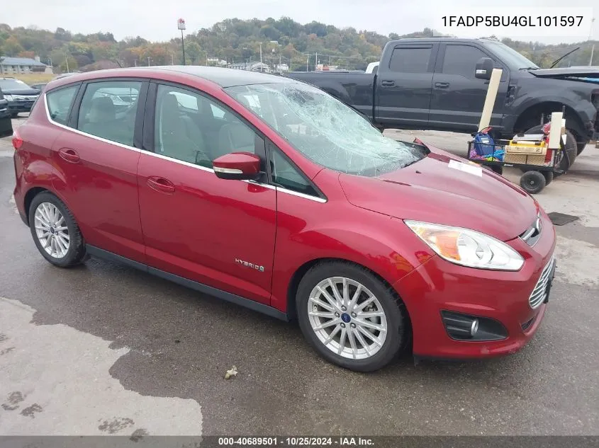 1FADP5BU4GL101597 2016 Ford C-Max Hybrid Sel