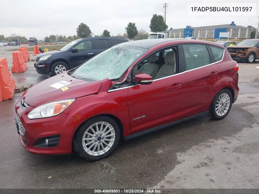 1FADP5BU4GL101597 2016 Ford C-Max Hybrid Sel