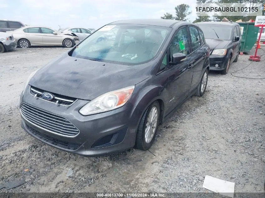 1FADP5AU8GL102155 2016 Ford C-Max Hybrid Se