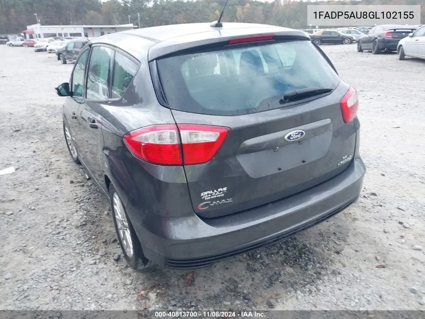 1FADP5AU8GL102155 2016 Ford C-Max Hybrid Se