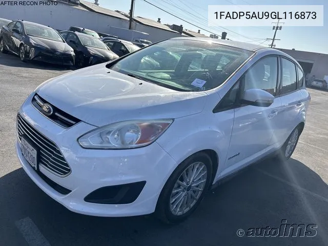 2016 Ford C-Max Se VIN: 1FADP5AU9GL116873 Lot: 40868967