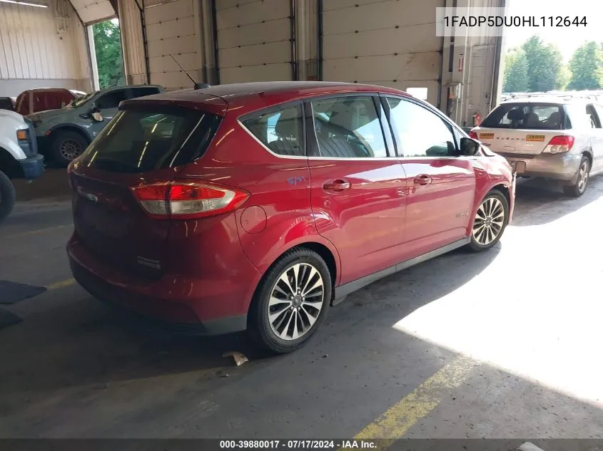 1FADP5DU0HL112644 2017 Ford C-Max Hybrid Titanium