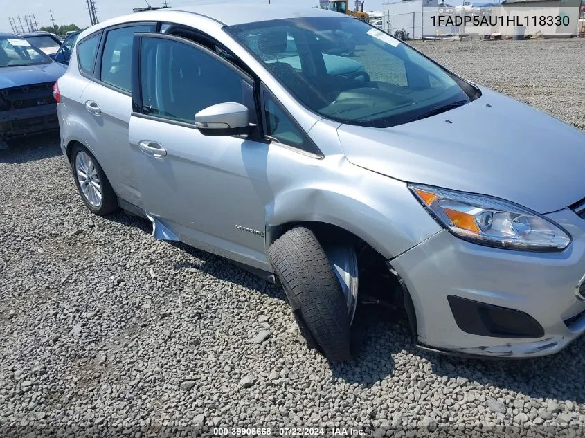 2017 Ford C-Max Hybrid Se VIN: 1FADP5AU1HL118330 Lot: 39906668