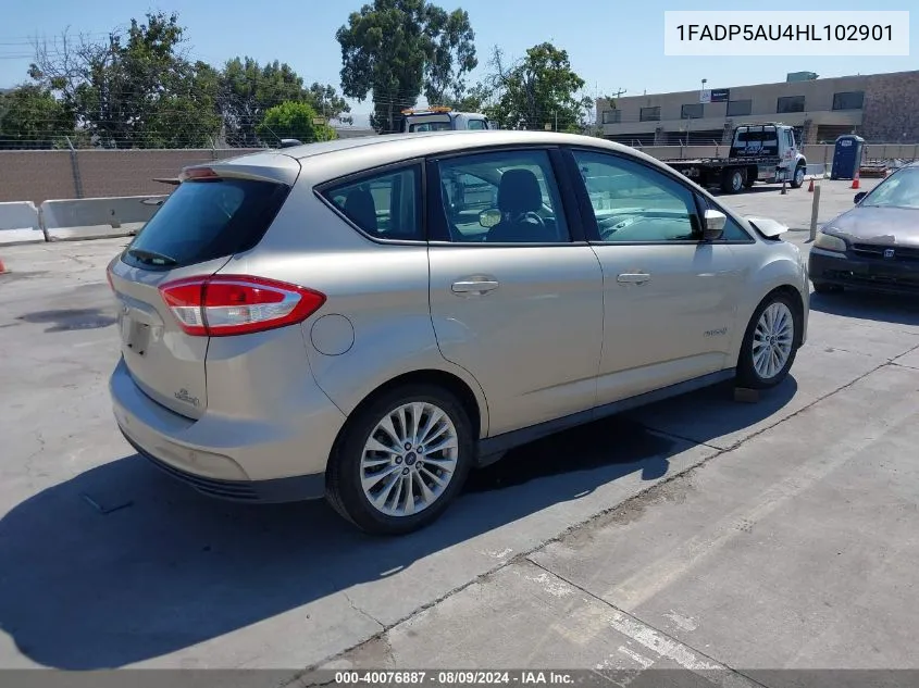 1FADP5AU4HL102901 2017 Ford C-Max Hybrid Se