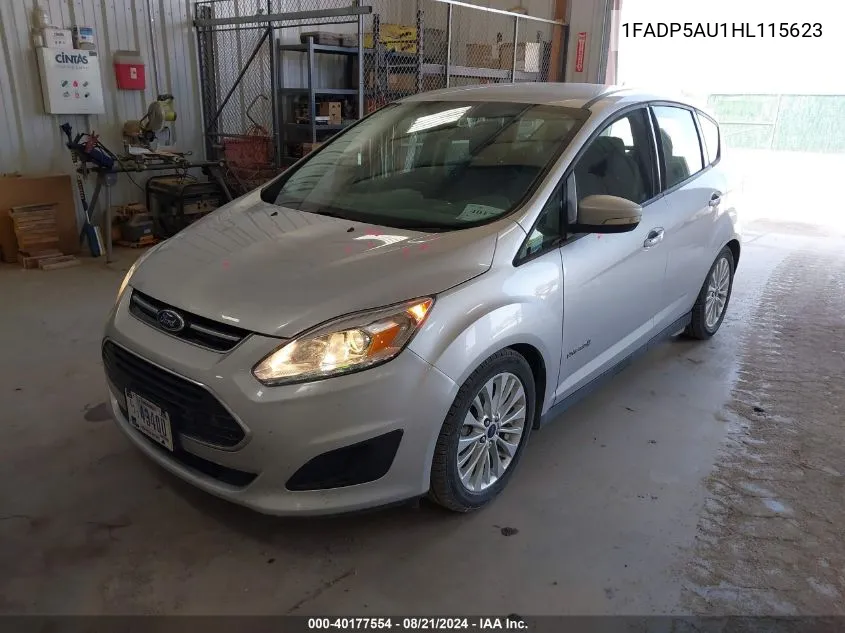 1FADP5AU1HL115623 2017 Ford C-Max Hybrid Se