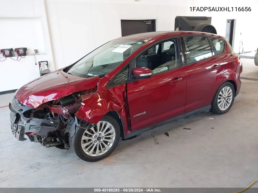 1FADP5AUXHL116656 2017 Ford C-Max Hybrid Se