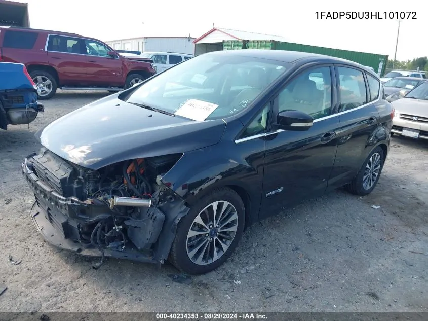 1FADP5DU3HL101072 2017 Ford C-Max Hybrid Titanium