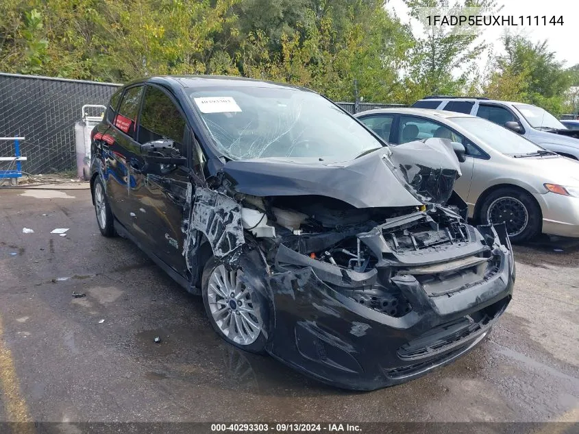 1FADP5EUXHL111144 2017 Ford C-Max Energi Se