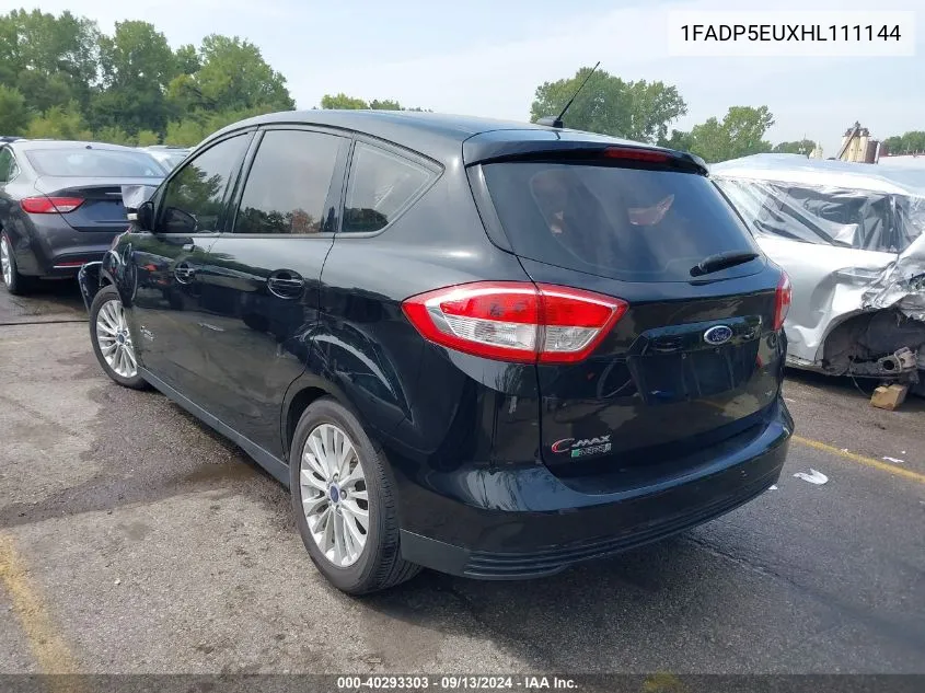 1FADP5EUXHL111144 2017 Ford C-Max Energi Se