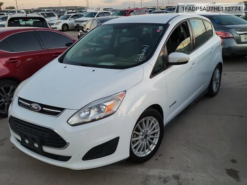 2017 Ford C-Max Hybrid Se VIN: 1FADP5AU7HL112774 Lot: 40613816