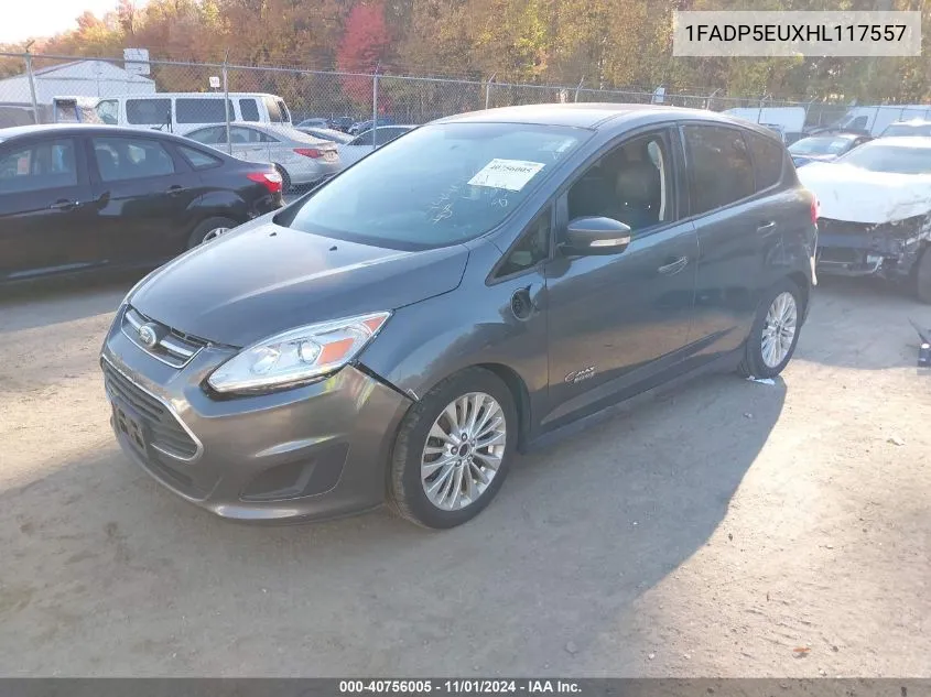 2017 Ford C-Max Energi Se VIN: 1FADP5EUXHL117557 Lot: 40756005